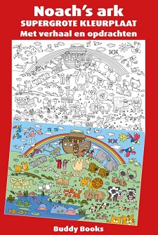 Noach's ark kleurplaat